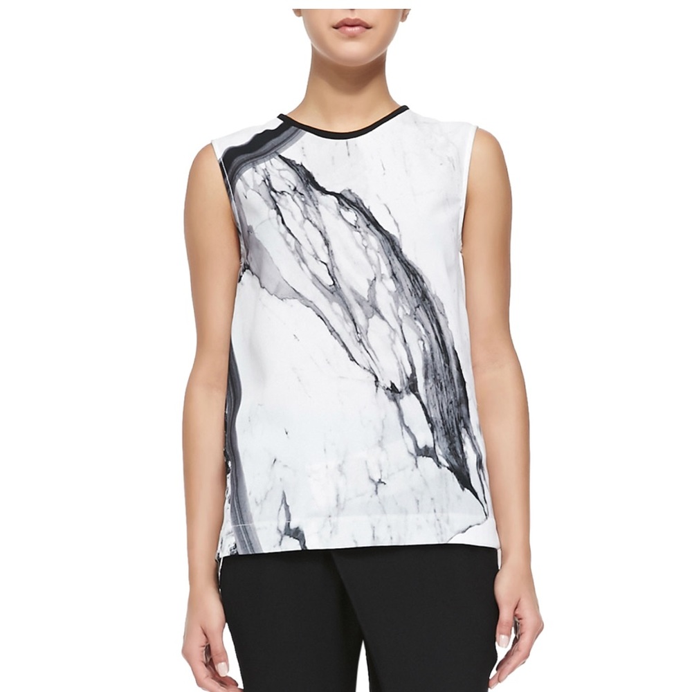 NWT Helmut Lang Hydra Print Top